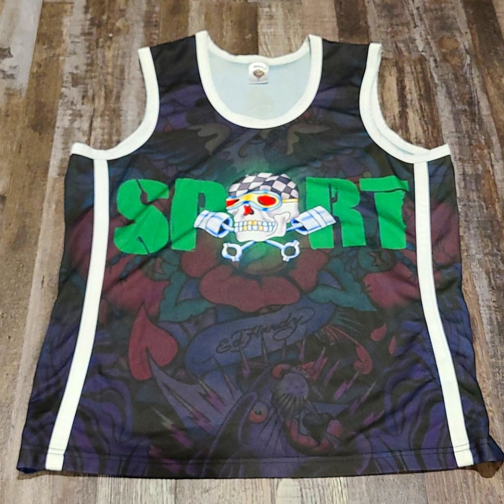 Ed Hardy by Christian Audigier tank top Small